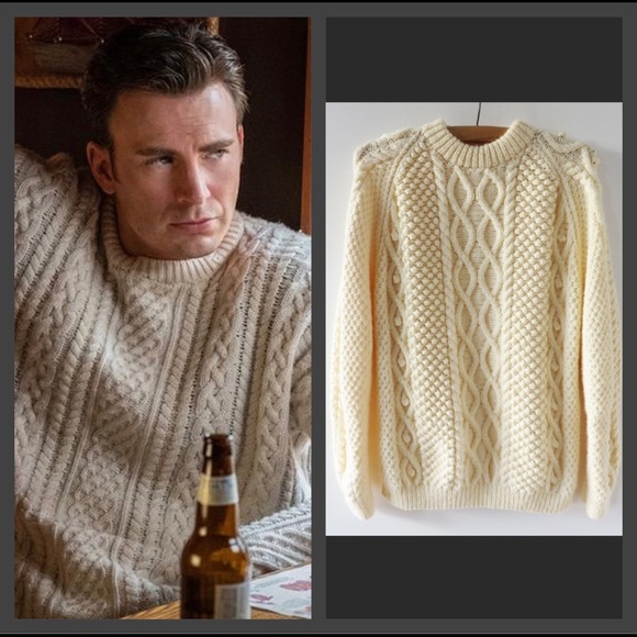aran sweater chris evans
